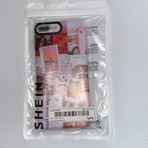 Shein phone case beach theme iPhone 7/8 plus